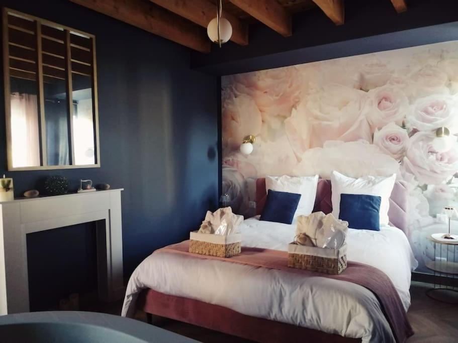 Saint-Martin-en-Bresse Rose & Blue Spa Proche Chalon S/Saone Et Beaune מראה חיצוני תמונה