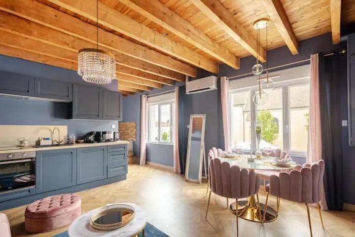 Saint-Martin-en-Bresse Rose & Blue Spa Proche Chalon S/Saone Et Beaune מראה חיצוני תמונה